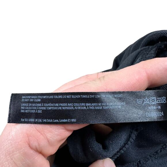 FREE PEOPLE Movement Lightning Synergy Black Workout Strappy Sports Bra Size XS - Picture 4 of 6